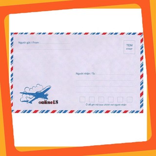 Tập phong bì thư in hình 100 chiếc