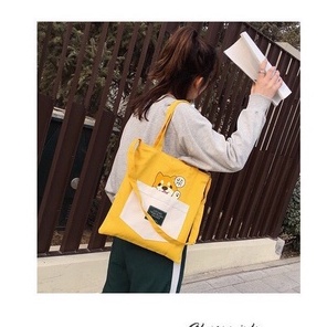 Túi Tote Vải Canvas Đeo Vai Đi Học, Đi Làm, Đi Chơi, phong cách Hàn Quốc, Nhiều Họa Tiết Đẹp