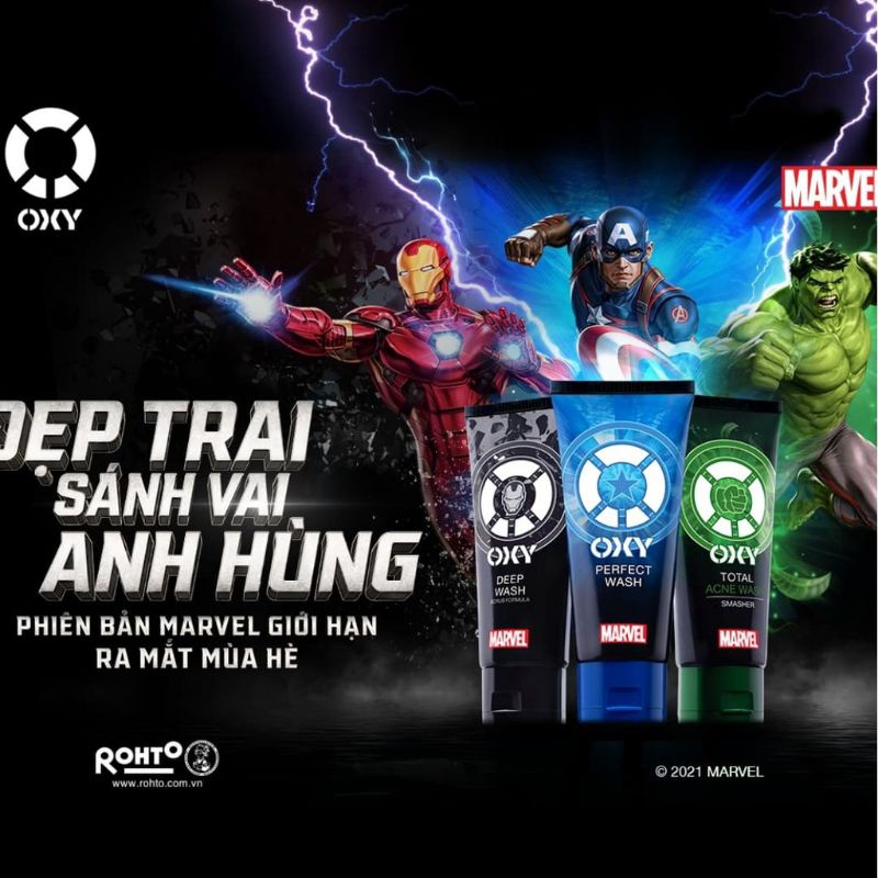 Sữa rửa mặt OXY mụn,nhờn,sạm 100G