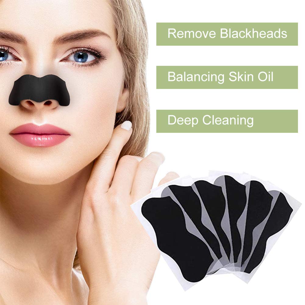 Set 10 Miếng Dán Lột Mụn Đầu Đen Vùng Mũi Làm Sạch Sâu JP6 HB