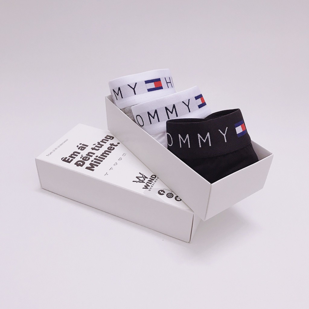 Quần lót nam tam giác cao cấp chất cotton siêu thấm hút mồ hôi WIND TOM TAM GIÁC