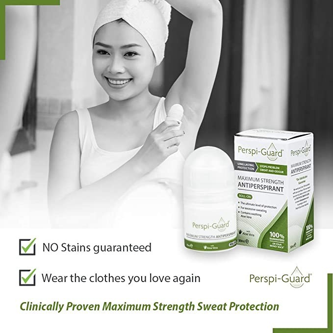 Lăn khử mùi hôi nách, ngăn mồ hôi hiệu quả tối đa Perspi-Guard Maximum Strength Antiperspirant Roll On 30ml