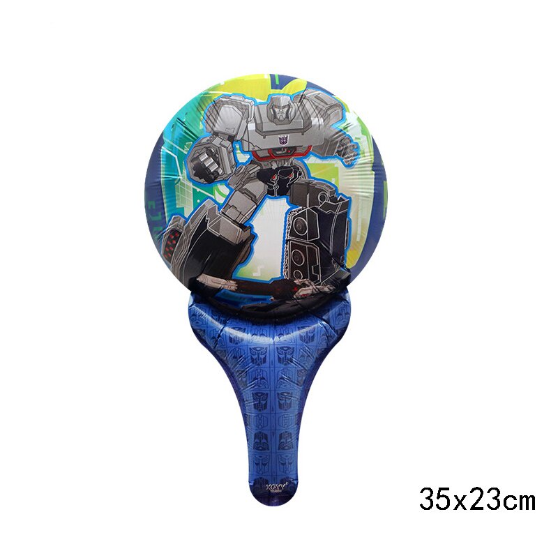 Transformers Optimus Prime Hornet Foil Balloon Phim Hoạt Hình Cầm Gậy Bong Bóng Nô Lệ Trang Trí Tiệc Sinh Nhật Cho Bé Bong Bóng Nhà Tắm