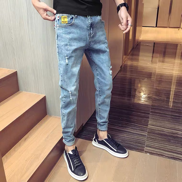 Quần Jean Nam - Quần Bò Nam co dãn ôm form tôn dáng chuẩn, quần jean thời trang cao cấp nam Muradfashion mẫu NT512 | BigBuy360 - bigbuy360.vn