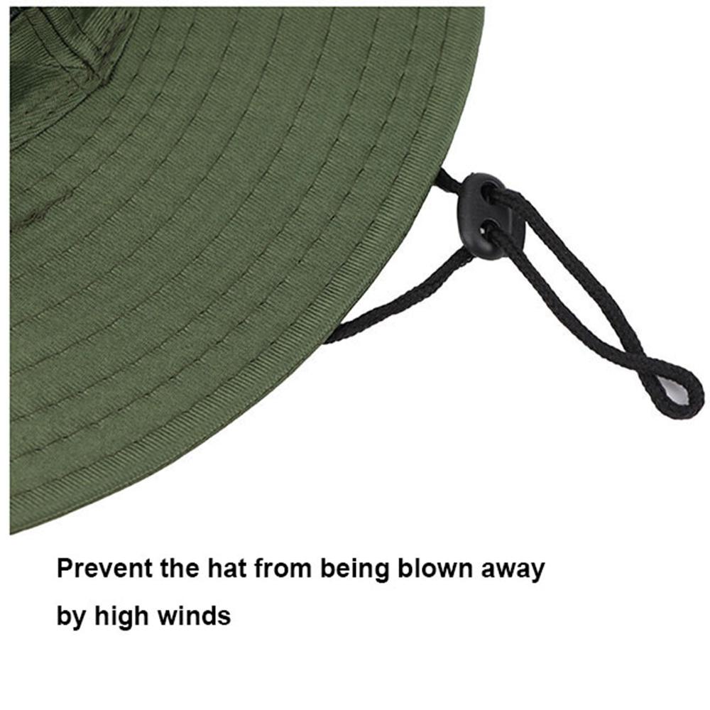 Mũ Chống Nắng Thoáng Khí Dùng Đi Câu Cá / Cắm Trại Ngoài Trời Dành Cho Nam Giới