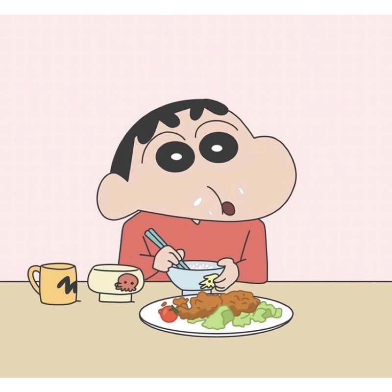 Hộp quà set bát ly ăn uống bé Shin