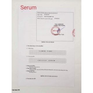 CRYSTAL SERUM(Serum tinh thể vàng ) lamer care