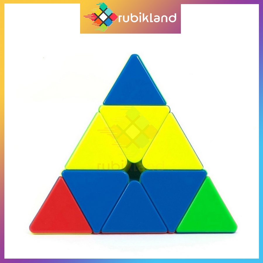 Rubik Pyraminx Nam Châm YJ Pyraminx V2 M Stickerless YongJun YuLong V2 M Stickerless Rubic Kim Tự Tháp Đồ Chơi Trí Tuệ