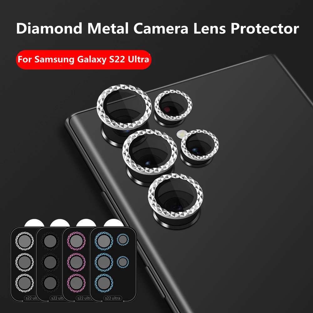 Miếng Dán Cường Lực Bảo Vệ Camera Cho Samsung Galxy S22 Ultra Sansung S22ultra S22U