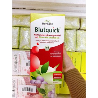Siro bổ sung sắt và vitamin hữu cơ blutquick 500ml