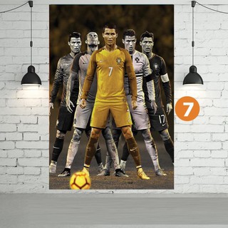 Decal dán tường Cr7 phiên bản mới