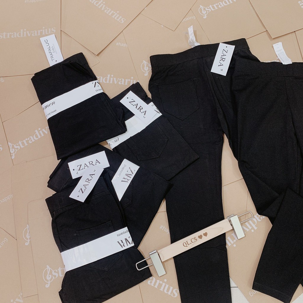 Quần legging dài nữ co giãn mặc siêu tôn dáng, chân thon dài cuộn-Minxy