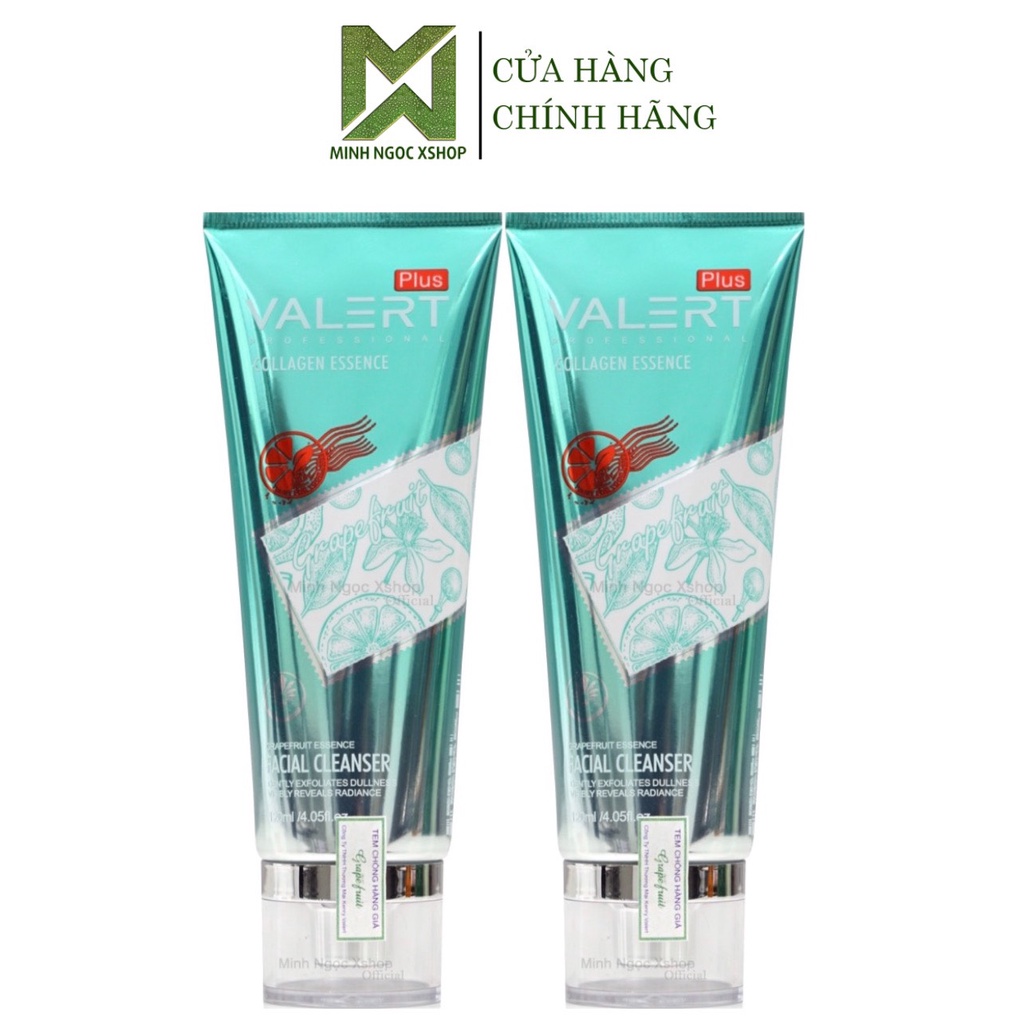 Combo 2 chai sữa rửa mặt Valert Grapefruit 120ML