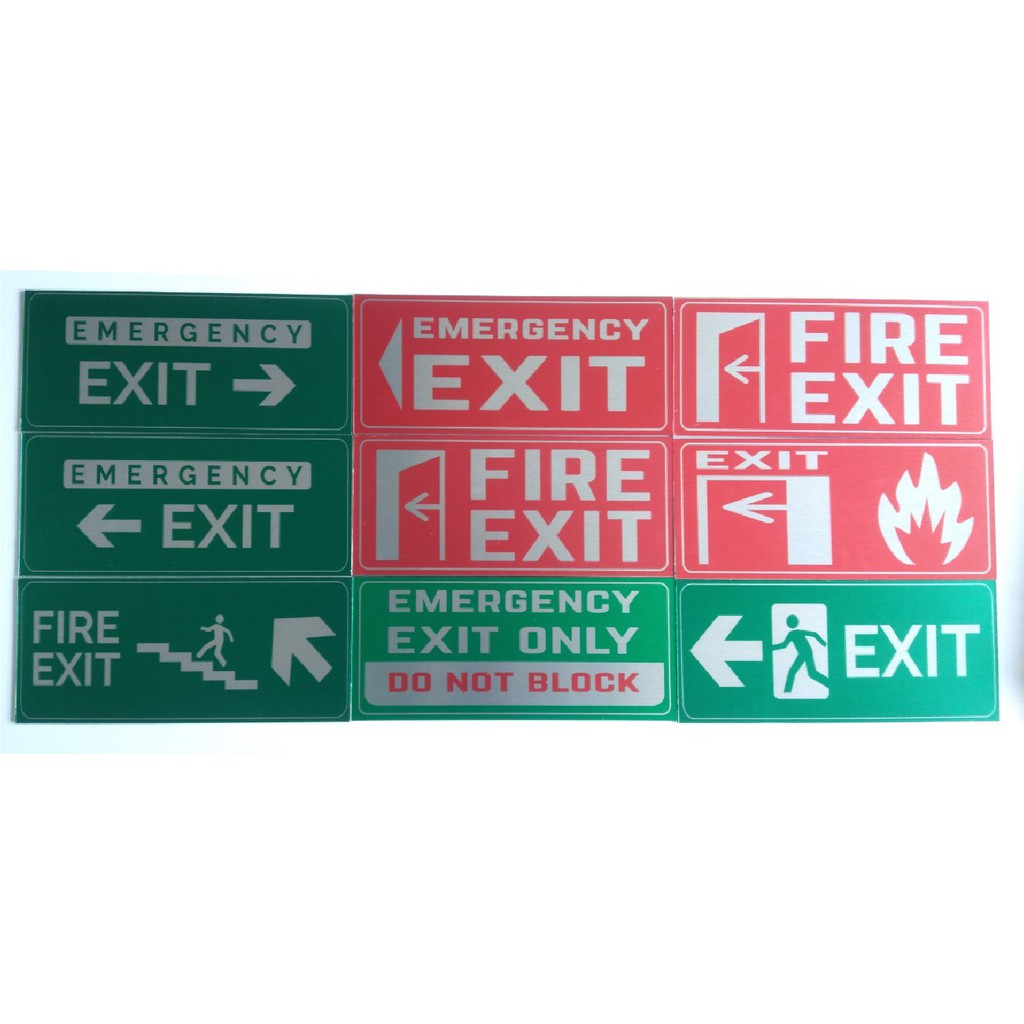 Bảng lối thoát hiểm, bảng exit, bảng chỉ dẫn, biển hướng dẫn exit giá tốt nhất