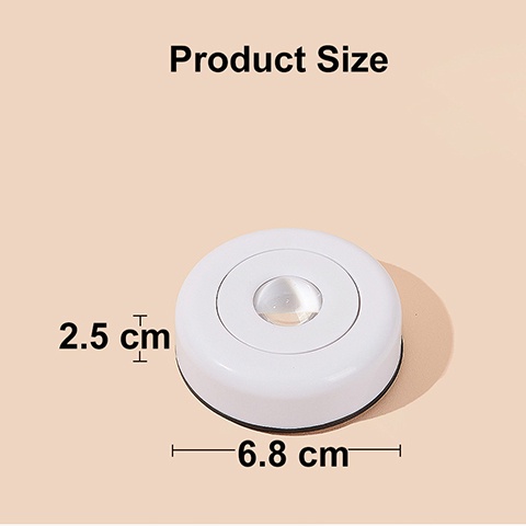 Đèn LED Cảm Ứng Không Dây Chạy Bằng Pin Dùng Trang Trí Tủ Chén / Phòng Ngủ