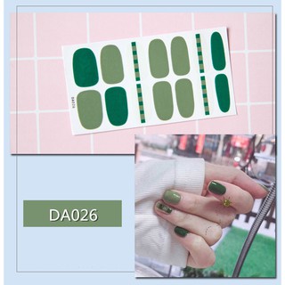 Miếng dán móng tay - Nail Wraps (14 miếng dán khô)