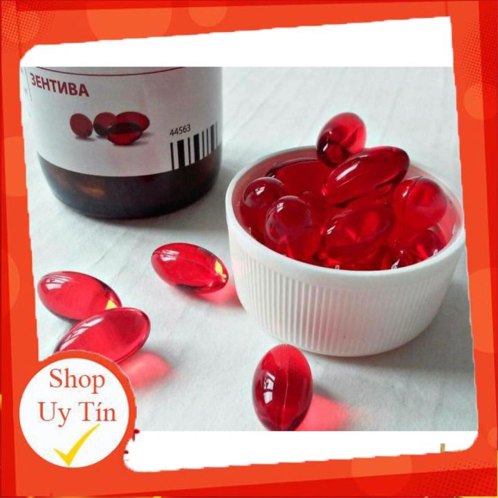 Vitamin E đỏ Nga 🔥HOT🔥 vitamin e Mirrolla 270mg trắng da mượt tóc mẫu mới