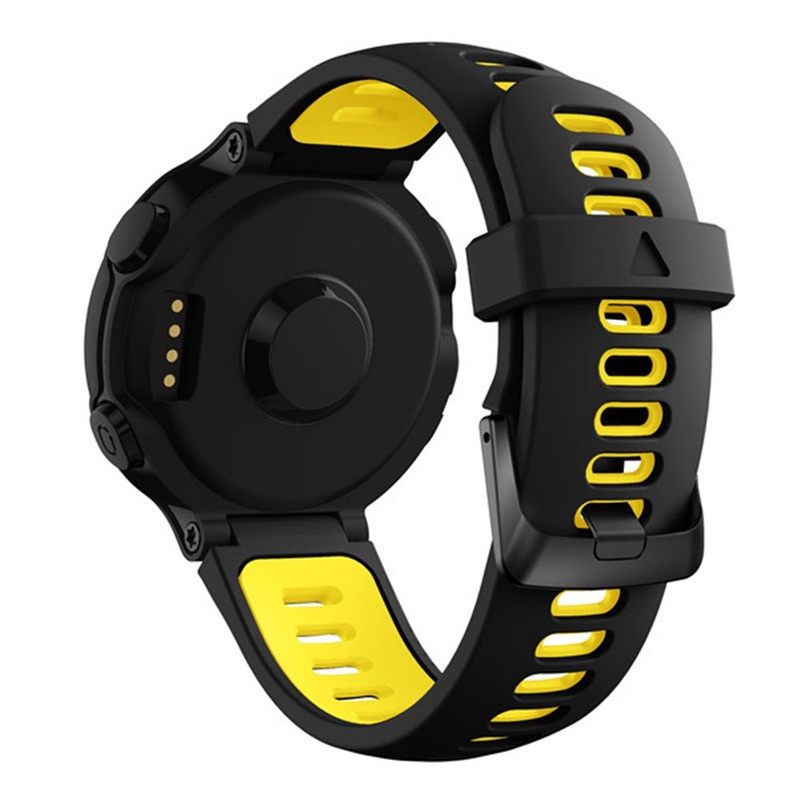 Dây đeo thay thế màu sắc thời trang cho đồng hồ thông minh Garmin Forerunner 235 Lite 230 620 630 735 XT