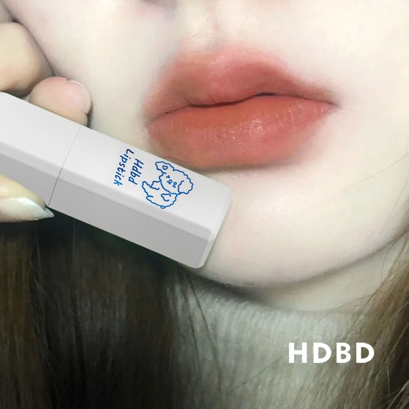 [Hàng Có Sẵn] Son Lì HDBD Thỏi Trắng Mịn Như Nhung