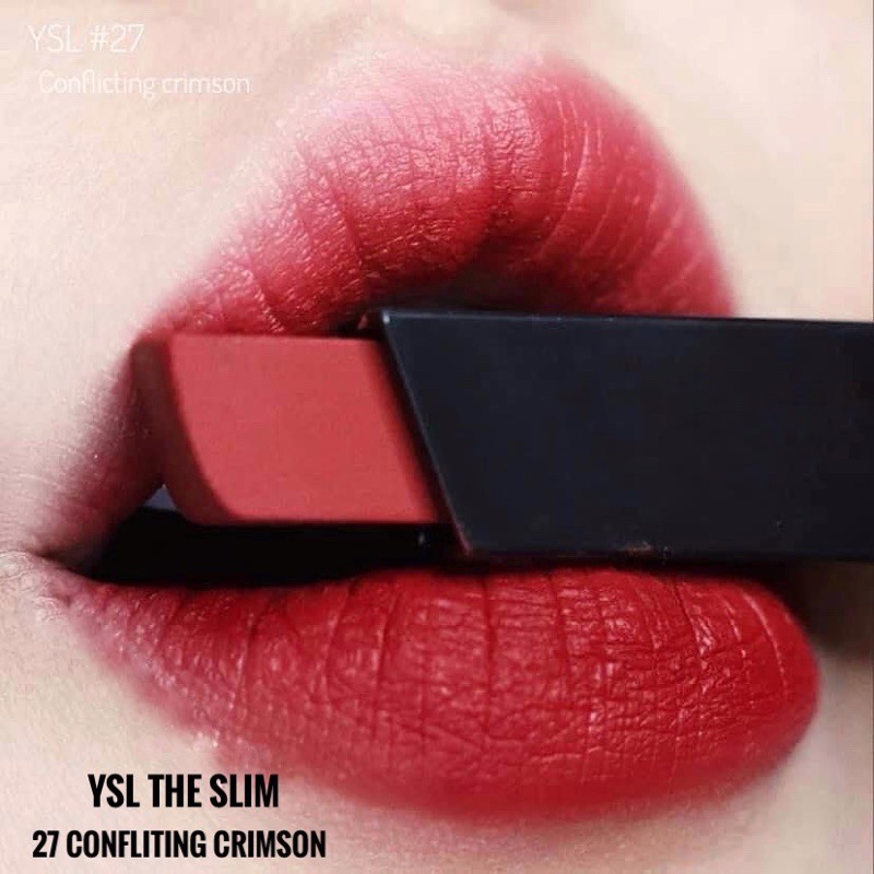 Son YSL The Slim Glow Matte Lipstick Chính Hãng New 2021