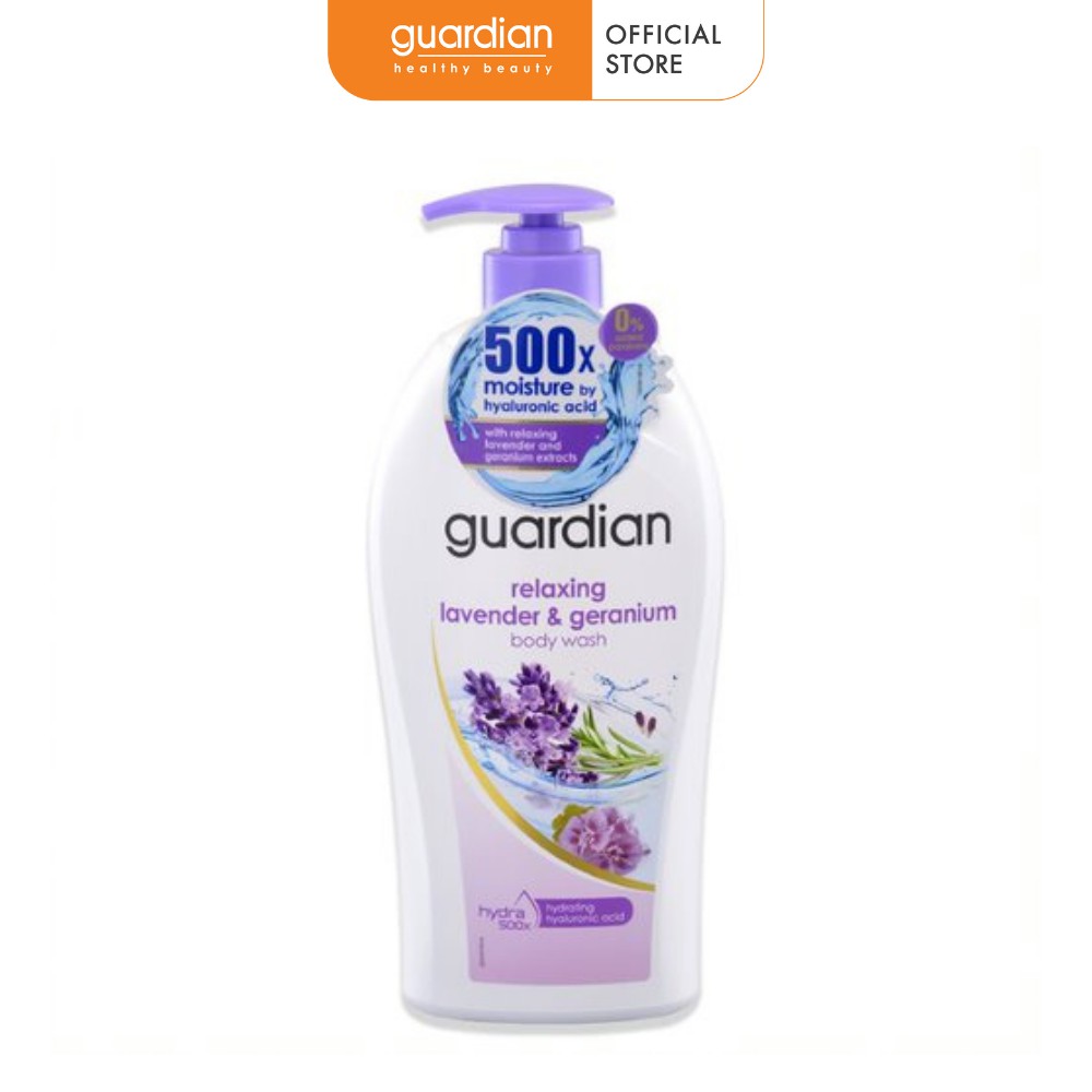 Sữa tắm Guardian thư giãn Hoa Oải Hương và Phong Lữ 1000ml