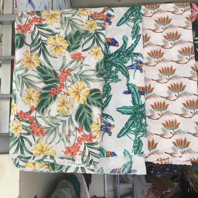 Vải tơ thải sale ib chọn mẫu