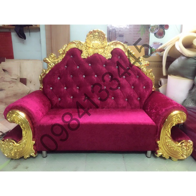 Ghế Luis vải nhung