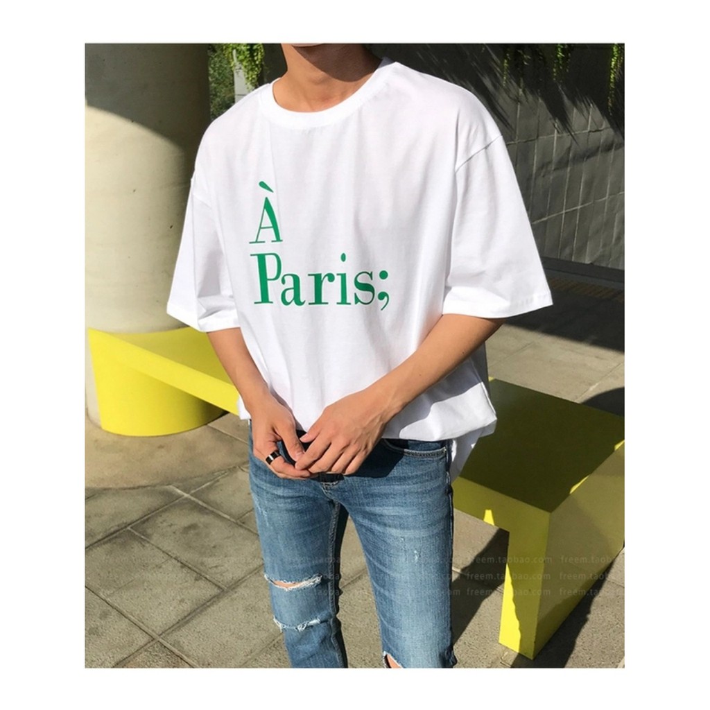 Áo thun Stee À PARIS Color - Giá sỉ Unisex