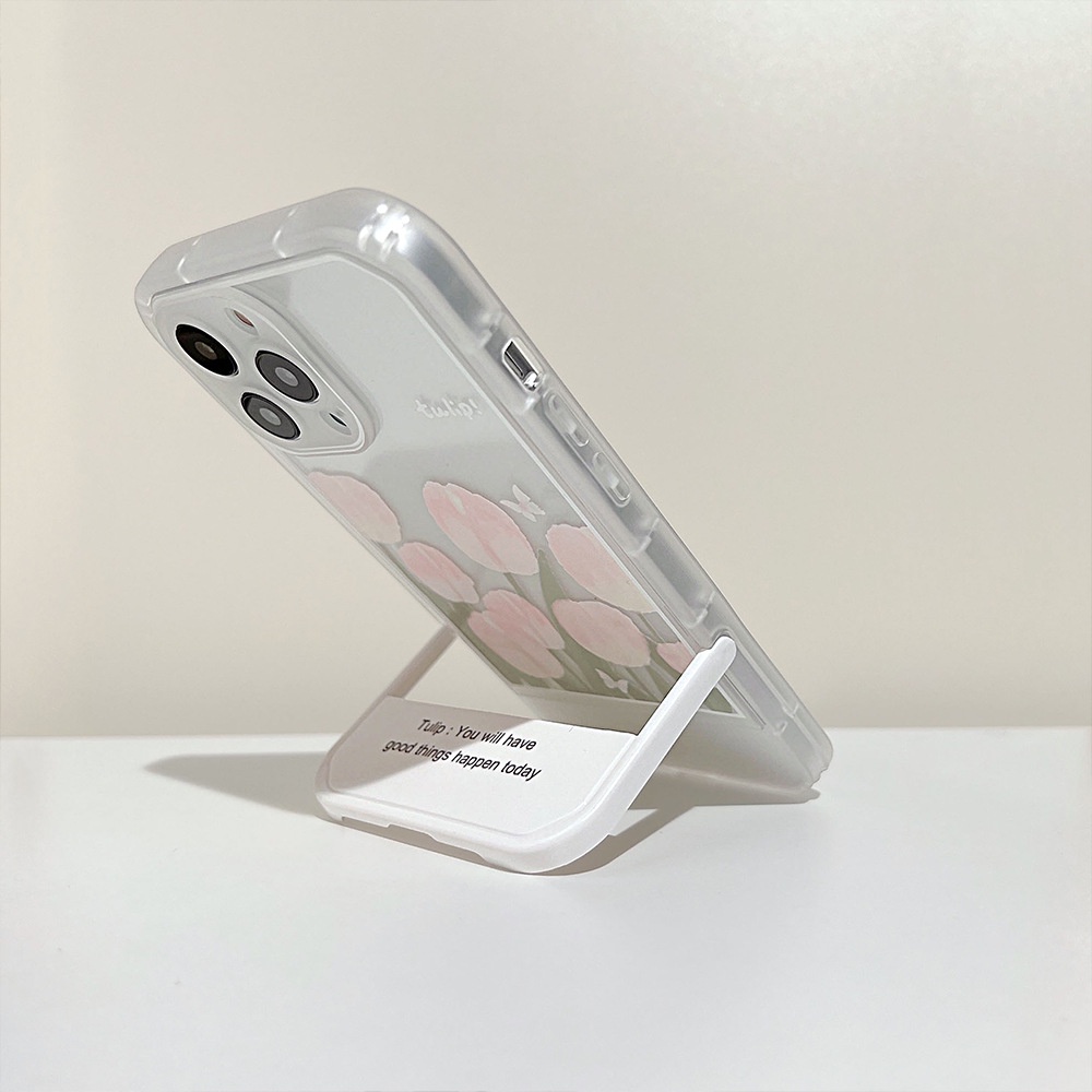 Ốp lưng iphone Ốp Điện Thoại Mềm Trong Suốt Họa Tiết Hoa Cho Iphone 13Promax Apple 12 11 xs xr/Plus/Pro/Max/Mini Dinuo case