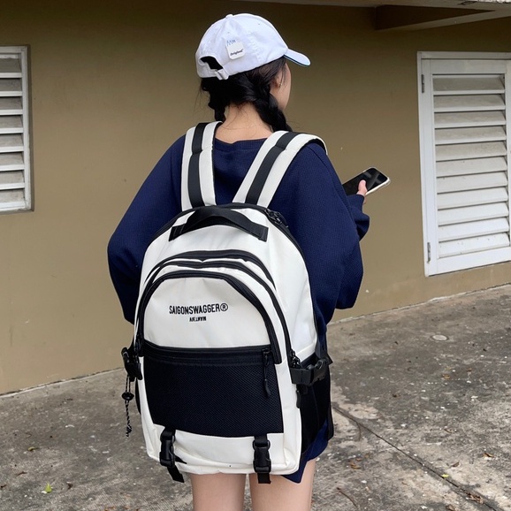 Balo Đi Học Thời Trang SAIGONSWAGGER® Nhiều Ngăn Chống Nước  SGS AVAIL BACKPACK ( phong cách Ulzzang)