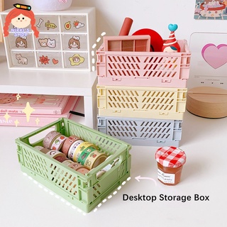 Rổ đựng đồ dùng để bàn gấp gọn lại được đa năng dành cho sử dụng tại nhà và văn phòng