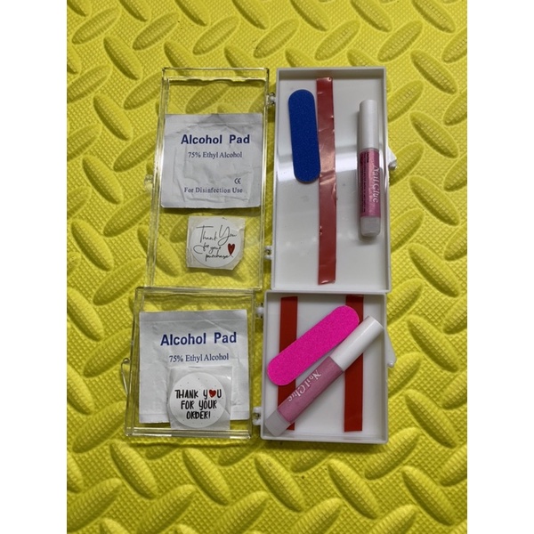 Combo làm nail box hộp vuông có dán keo