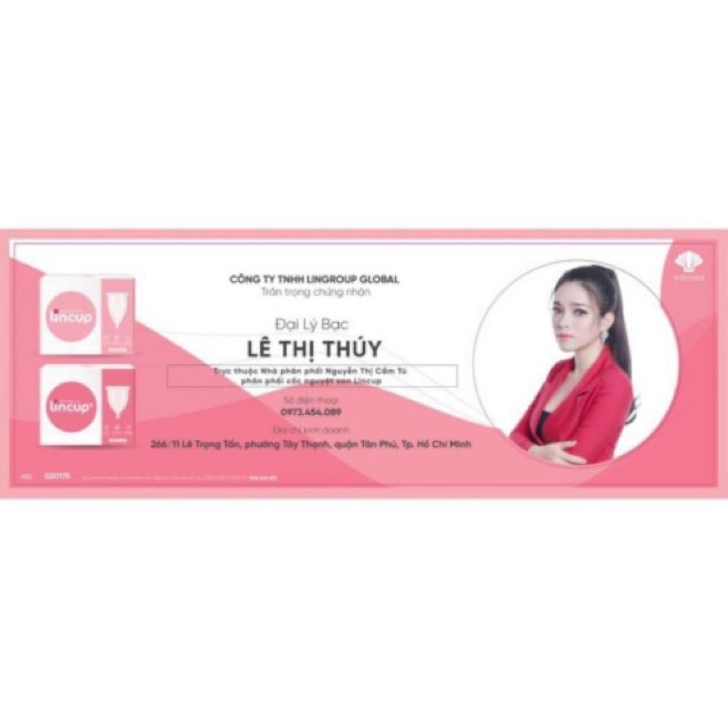 Cốc nguyệt san Lincup chính hãng nhập khẩu từ Mỹ