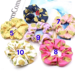 Set 3 Cúc Scrunchies Dây Cột tóc scrunchies voan