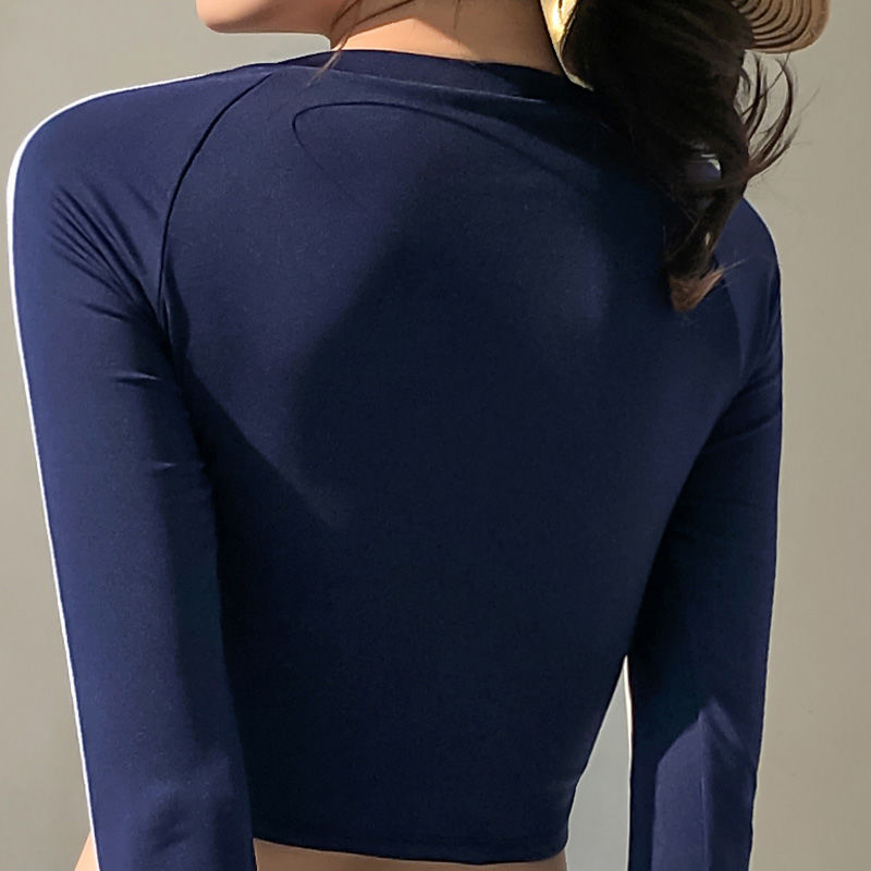 Bộ Đồ Bơi Hai Mảnh Thể Thao Dài Tay Quyến Rũ Cho Nữ | BigBuy360 - bigbuy360.vn