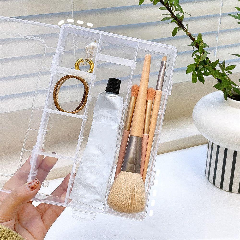 Hộp Đựng Thuốc Mini Trong Suốt Có Thể Điều Chỉnh Kích Thước Tiện Dụng Ốp