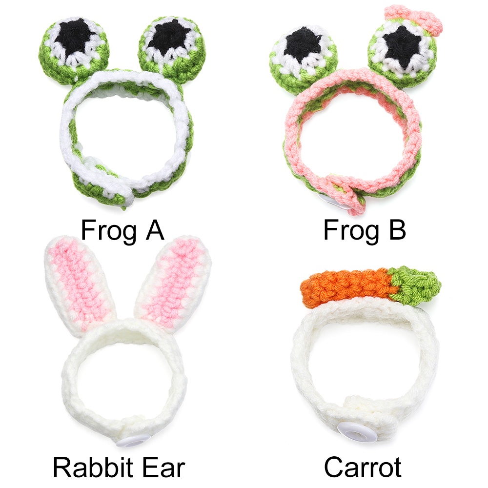 Vòng đeo tay đan bằng tay, Phim hoạt hình động vật dễ thương len thỏ Ếch cà rốt mèo đeo tai, đồ trang sức thời trang Quà tặng sáng tạo cho cô gái bé trai trẻ em bạn bè