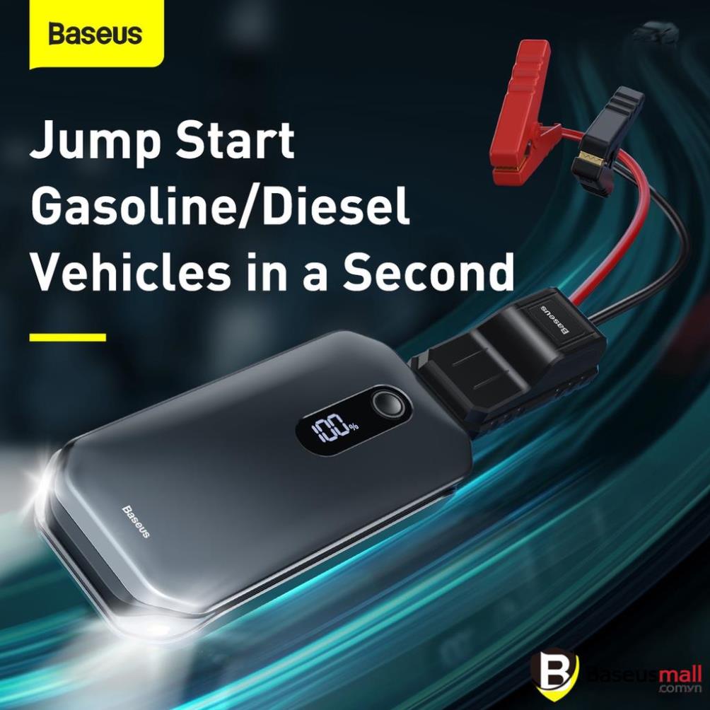 Baseus -BaseusMall VN Bộ kích bình dùng cho xe hơi Baseus Super Energy Pro Car Jump Starter