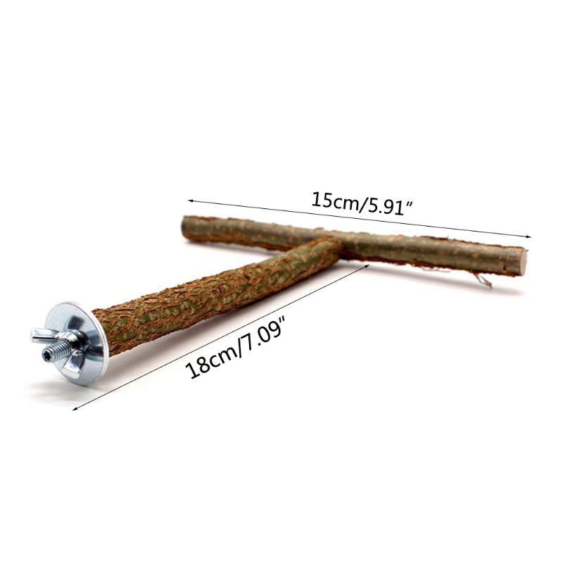 SUP Parrots Bird Stand Bar Parrot Bite Chew Toys Swing Pet Rest Play Toy Supplies