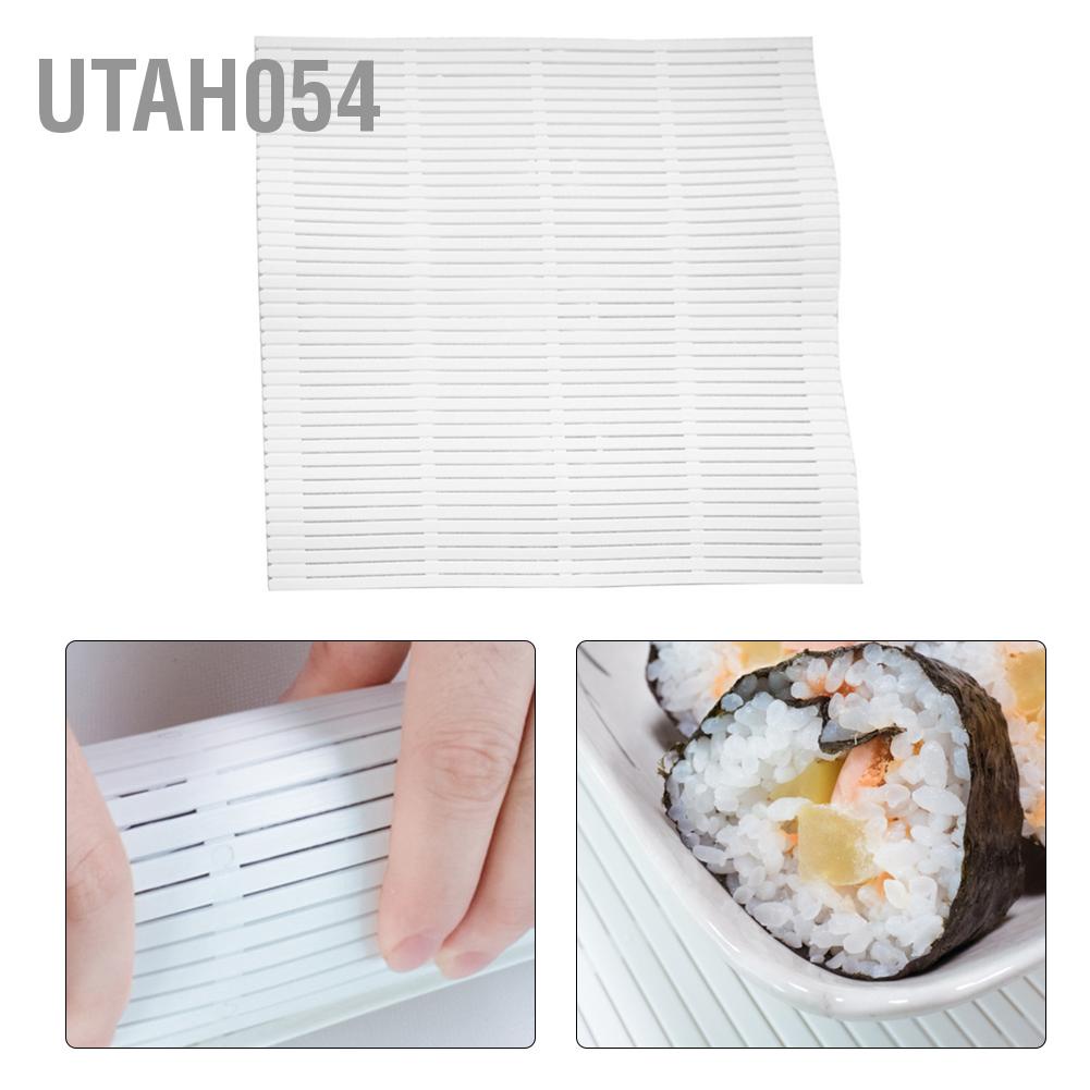 Tấm cuộn sushi nhựa PP bề mặt chống dính tái sử dụng và rửa sạch được cho bữa trưa dã ngoại