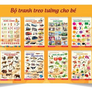 Bộ tranh treo tường dành cho bé yêu