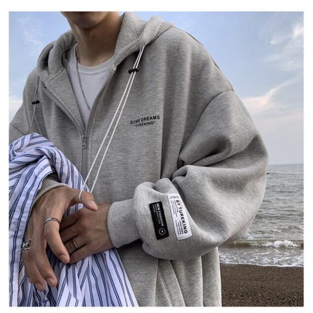 Áo Khoác nỉ in chữ DREAMS Nam Nữ Nỉ Lót Bông | BigBuy360 - bigbuy360.vn