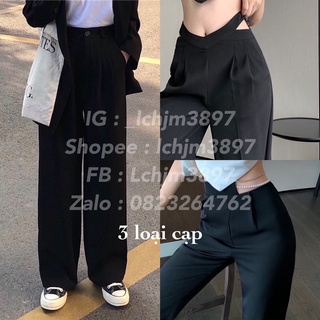 Quần culottes ống rộng suông nhiều loại
