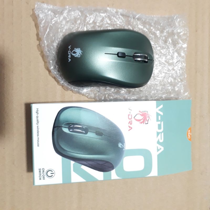 Chuột Không Dây VINAGEAR V-DRA K10 Kèm Pin Theo Chuột Thời Gian Chờ 24 Tháng Và Shop Còn Chuột V-DRA K08 - V-DRA K09