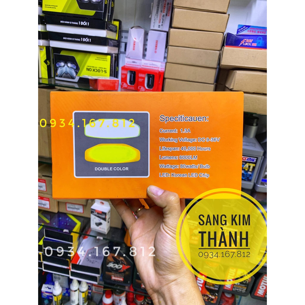 Đèn Bi Cầu Mini M1 MA RACING Chính Hãng 4 Chế Độ