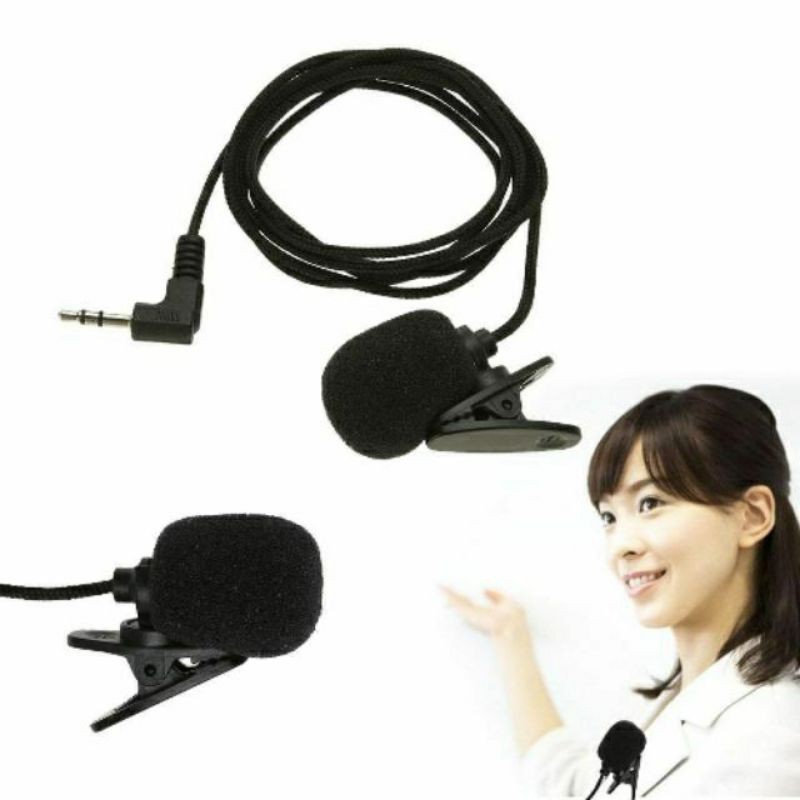 Micro có kẹp gắn áo giúp bạn dễ dàng tiếp cận và thu tín hiệu âm thanh.
