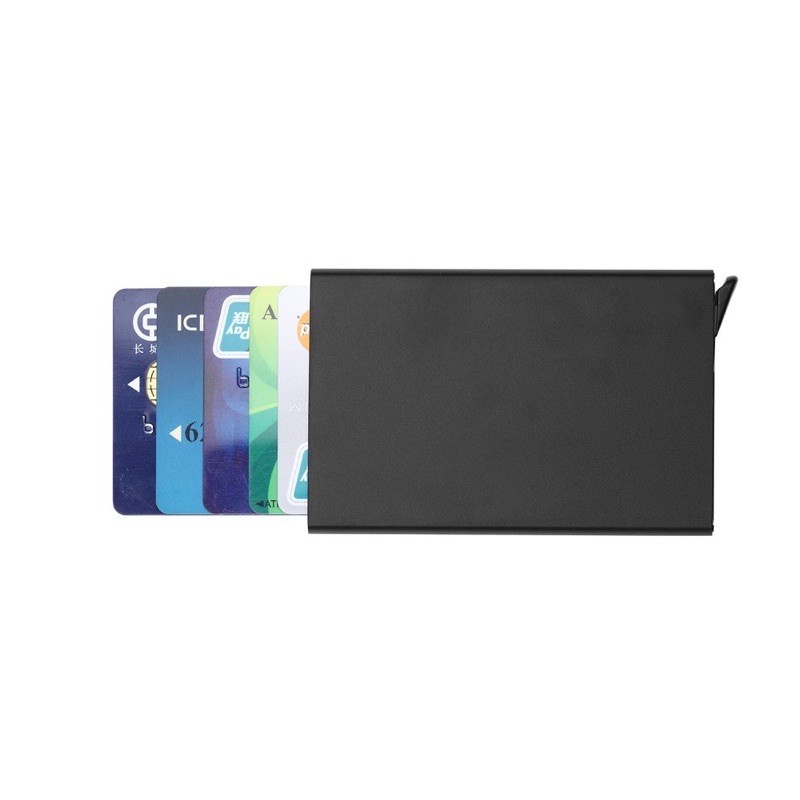 Hộp Ví Đựng Bảo Quản Thẻ ATM, Thẻ Tín Dụng, Card Visit Bằng Kim Loại