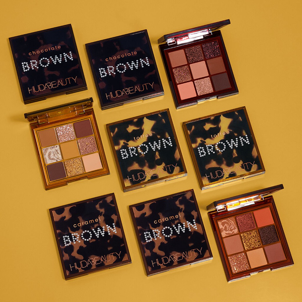 Bảng phấn mắt Huda Brown Obsessions