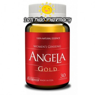 Sâm angela gold hộp 30 viên chính hãng có mã cào hỗ trợ sức khỏe sắc đẹp và sinh lý nữ