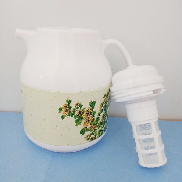 Bình pha trà giữ nhiệt Rạng Đông 1lít- 1055  thân nhựa